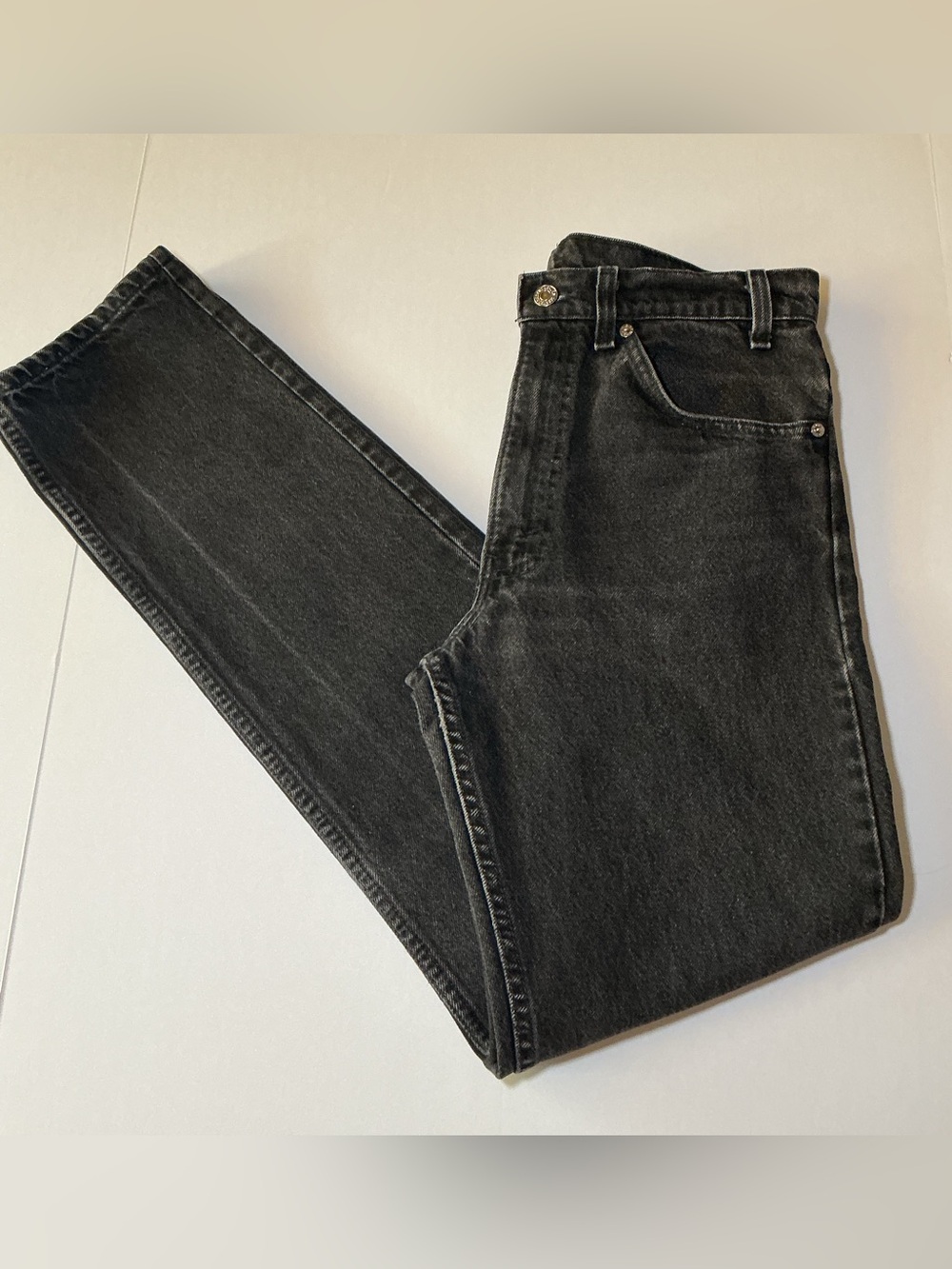 Vintage 1992 Levi's 505 Faded Black Jeans - Made in USA - Waist 32” Length 34”